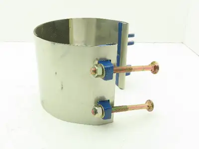 Smith Blair 245 Redi-Clamp 6" Pipe Repair Clamp 304 Stainless Steel