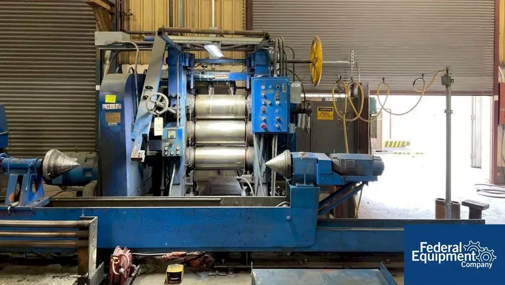 USED Farrel 24" x 10" Farrel 4-Roll "Inverted L" Rubber Calender Mill