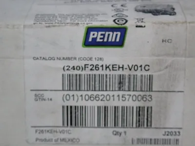 New | in-Stock PENN F261KEHV01C Relays & Switches Ohio US | HGR 24 #1064503