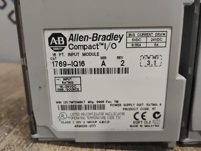Allen-Bradley 1769-IQ16 PLC Input & Output Modules | ESS Industrial Equipment Sales (5)