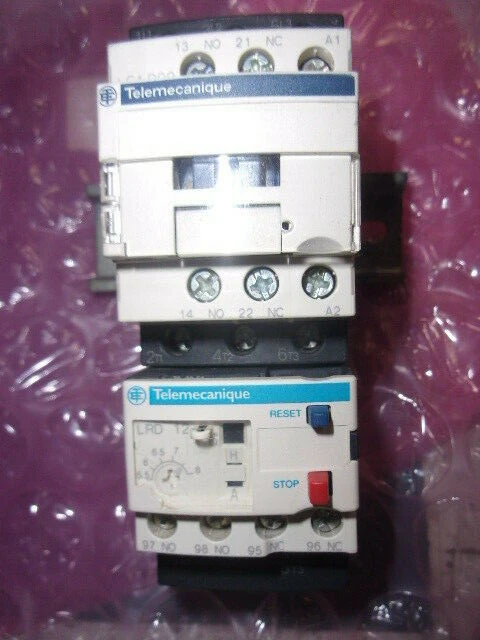 Used Telemecanique LC1 D09 Contactor WITH LRD 12 Circuit Breakers Arizona US | ASSET CONVERSION SPECIALISTS, INC. #308143