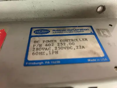 Used ROBICON 402-252.000 Motor Controllers Ohio US | Surplus Asset Holdings #1225791
