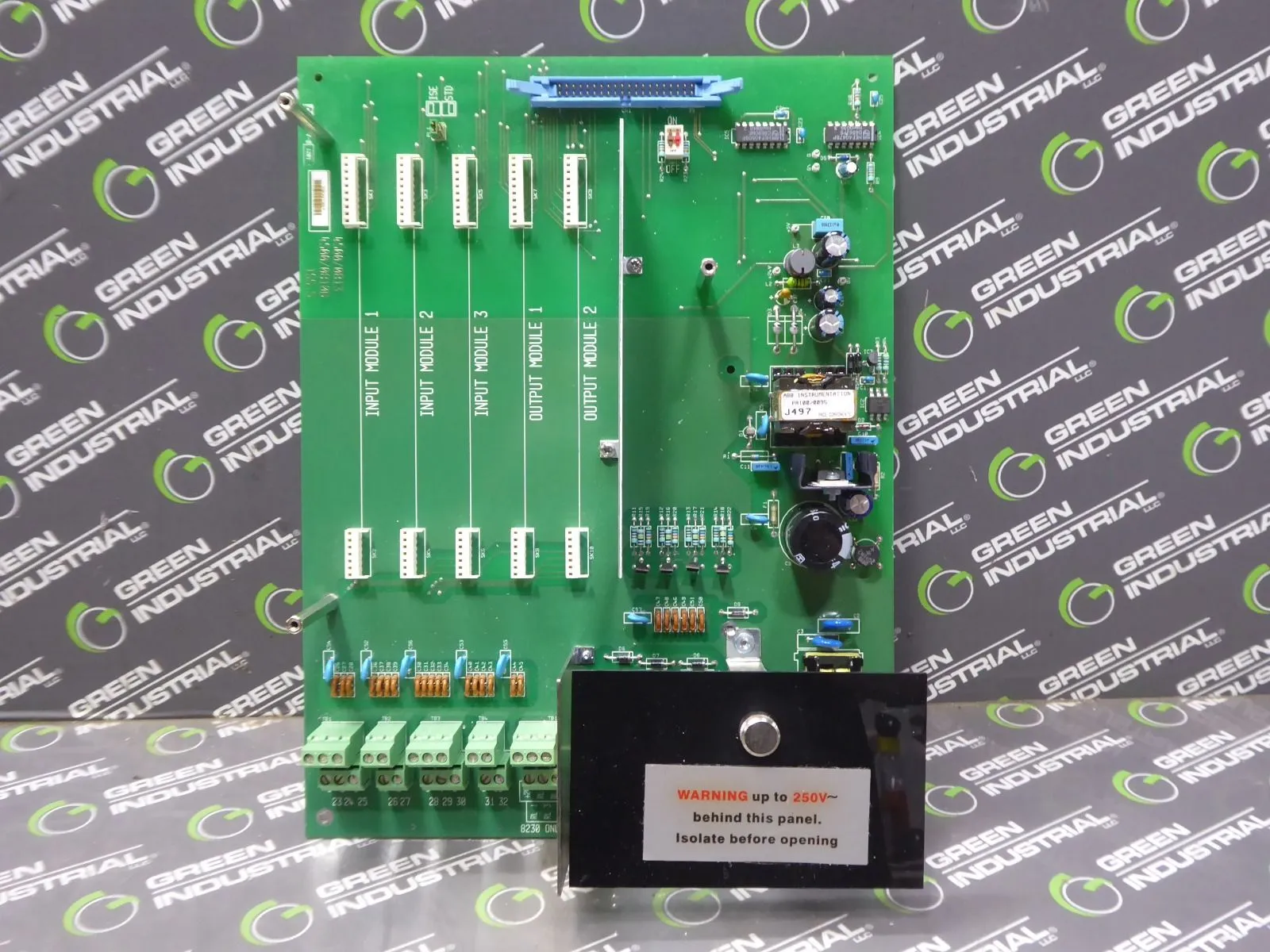 ABB 4500/0813 4500/0810A Analyzer Control Board ISS.5 Used