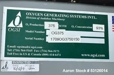 OG-375 oxygen concentrator