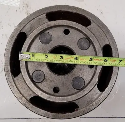 USED JIANHUA 8" - 4 JAW CHUCK