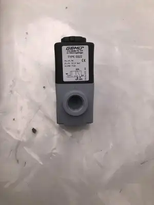 GEMU Type 0322 3/2 Plastic Solenoid Valve 10bar 24V -NIB -Lot of 10