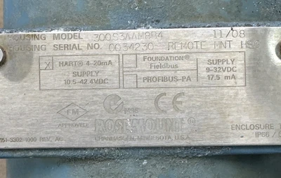 Used Rosemount 300S3AAM8B4 Test Equipment - Other Indiana US | J&J Industrial Supply #1285261