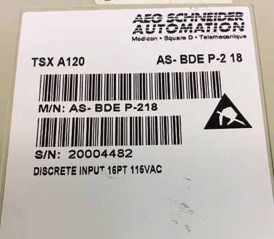 SCHNEIDER AUTOMATION MODICON TSX COMPACT AS-BDE P-2 18 3D-3