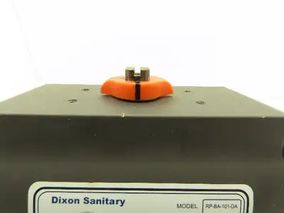 Dixon RP-BA-101-DA Pneumatic Actuated 2" CF8M 3 Way Stainless Ball Valve 800 WOG