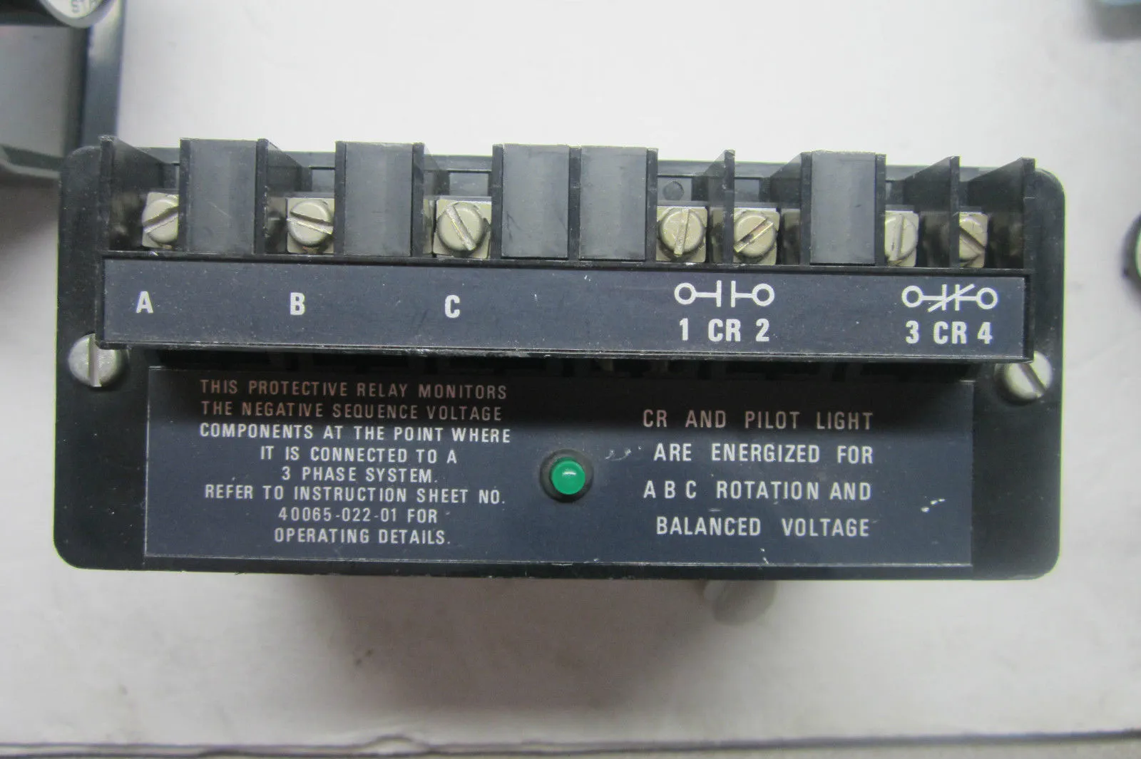 USED ALLEN BRADLEY 813S-VOH LINE VOLTAGE MONITOR RELAY 813SV0H