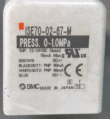SMC ISE70-02-67-M Pressure Switch Loc6C3