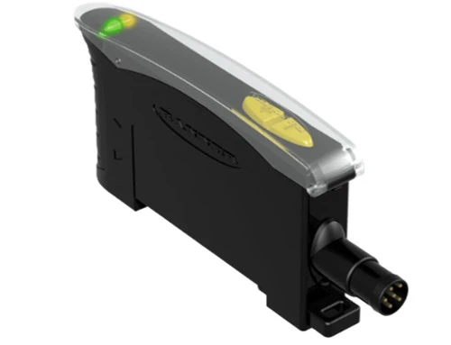 Banner D10BFPGQ5 73414 Fiber Optic Sensor, QD 5-Pin M12, Green [New]