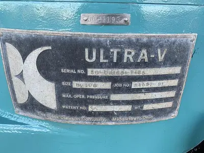 USED BLACK CLAWSON UV100