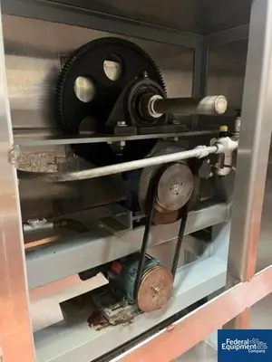 USED Gemco 2 CU FT Gemco Twin Shell Vacuum Dryer, 316 S/S