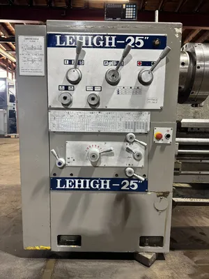 LEHIGH 25"x120" Gap Bed Engine Lathes | RELCO MACHINERY (3)