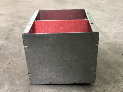 2-Gang Masonry Box 4.5x4"