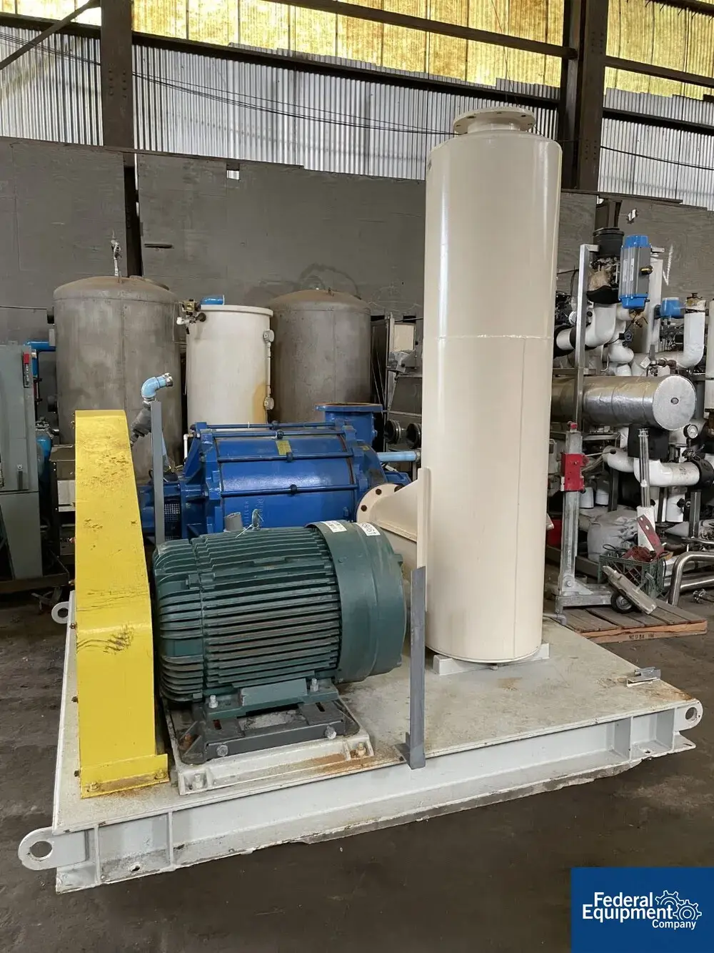 USED Nash 125 HP Nash Vacuum Pump, Model XL500/7