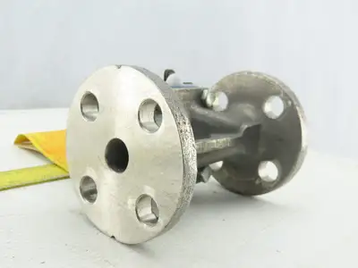 ITT Grinnell 3/4" Flanged Stainless Steel Diaphragm Valve