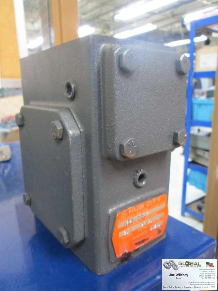 Hub City Model 210 250/1 Ratio Worm Gear Drive Single Reduction Drive