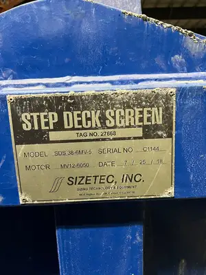 USED 2018 SIZETEC, INC. SDS38-6MV-5