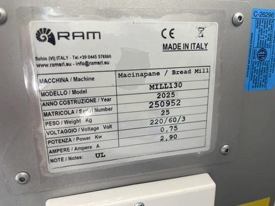 NEW RAM MILL130