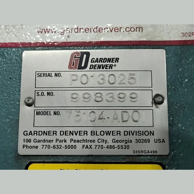 150HP Centrifugal Blower
