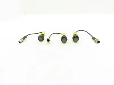 Banner S18-2NAEL-Q5 Photoeye Sensor Emitter 18mm 10-30VDC  Lot of 3
