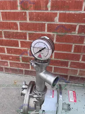 USED FRISTAM FZX2150 CENTRIFUGAL PUMP SKID W/ BALDOR RELIANCE 7.5 HP MOTOR 208/460V