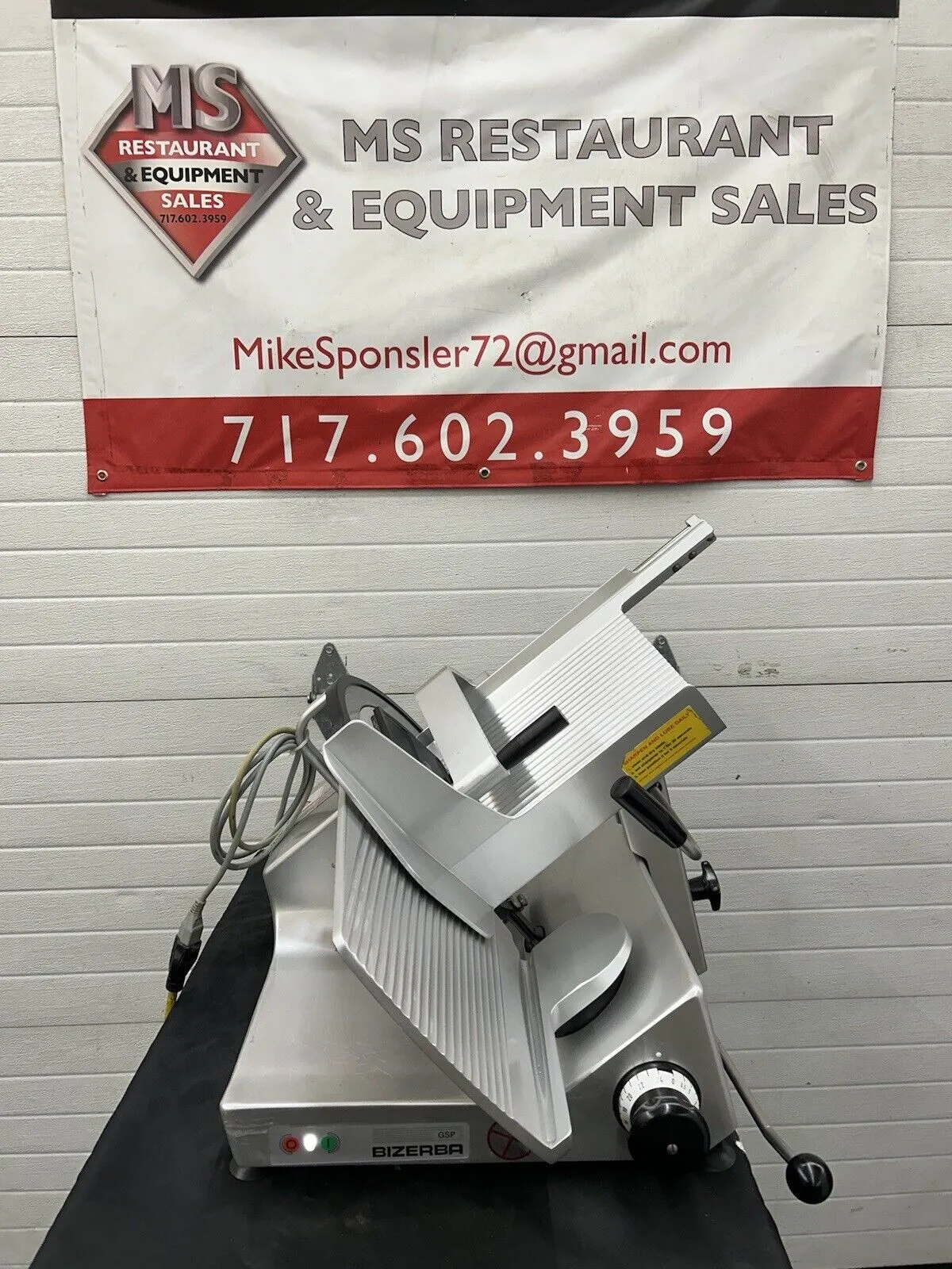 Bizerba GSP H Manual Deli Slicer 2013 Fully Refurbished