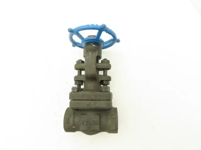 Velan A105N Gate Valve 3/4 Socket Weld Model A Class 800 Steel Rising Stem