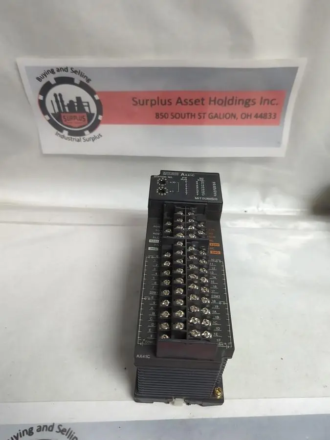 Used MITSUBISHI AX41C Input / Output Modules | Surplus Asset Holdings #1205867