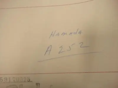 NEW HAMADA A252