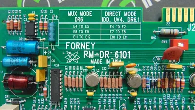 Forney RM-DR 6101 Dual Range Amplifier Card Used