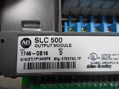 Allen Bradley 1746-OB16/C SLC 500 Output Module Used