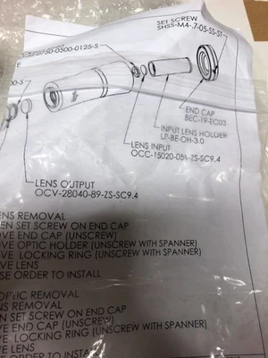 NEW HAAS LTI BEC-19-1.75-9.4-LENSRR