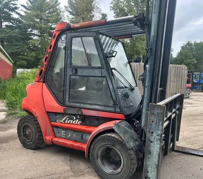 Used LINDE H70D-03 Internal Combustion Forklifts: Pneumatic Tire Michigan US | Miedema Asset Management Group #1424711