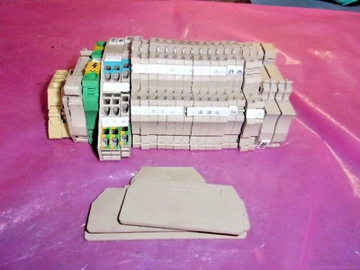 USED Weidmiller Terminal blocks Set
