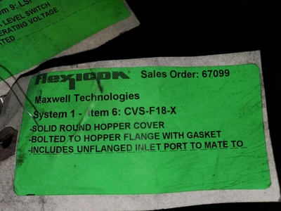 USED Flexicon BATCH SYSTEM