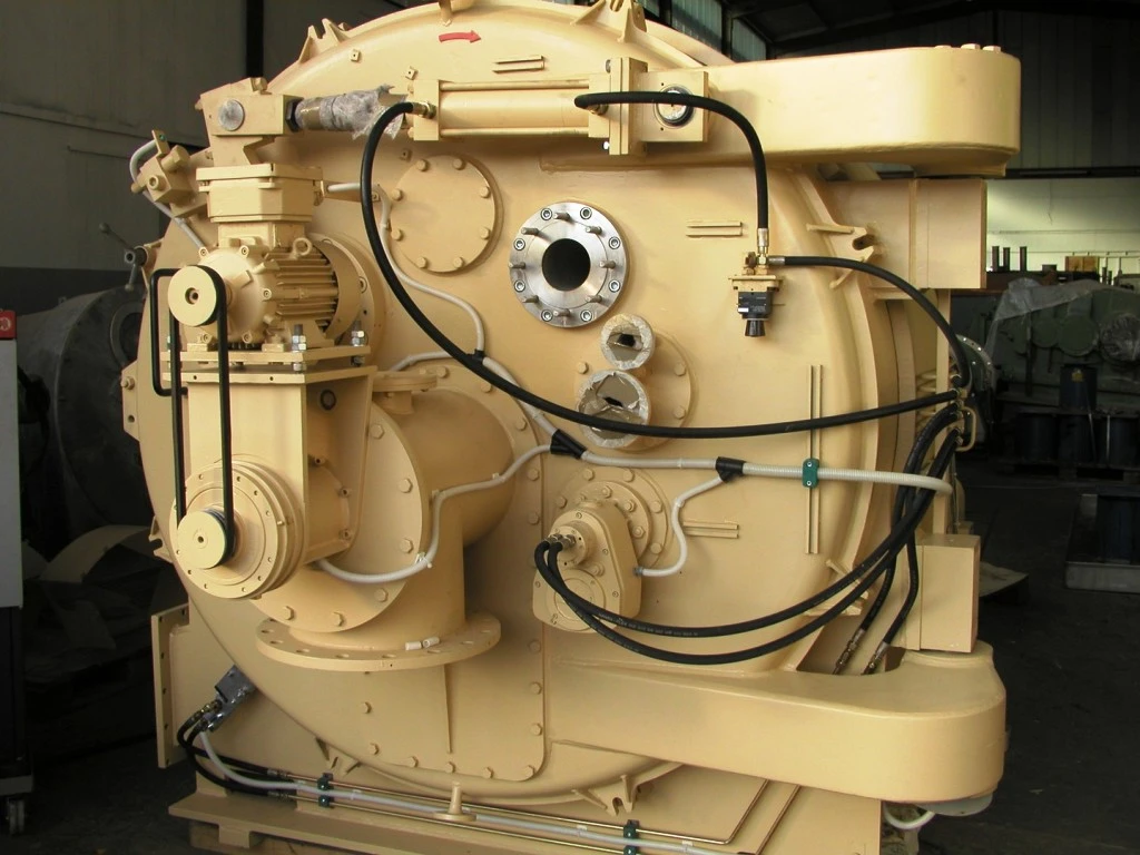 Krauss-Maffei HZ 160/4.0 peeler centrifuge, 316SS.