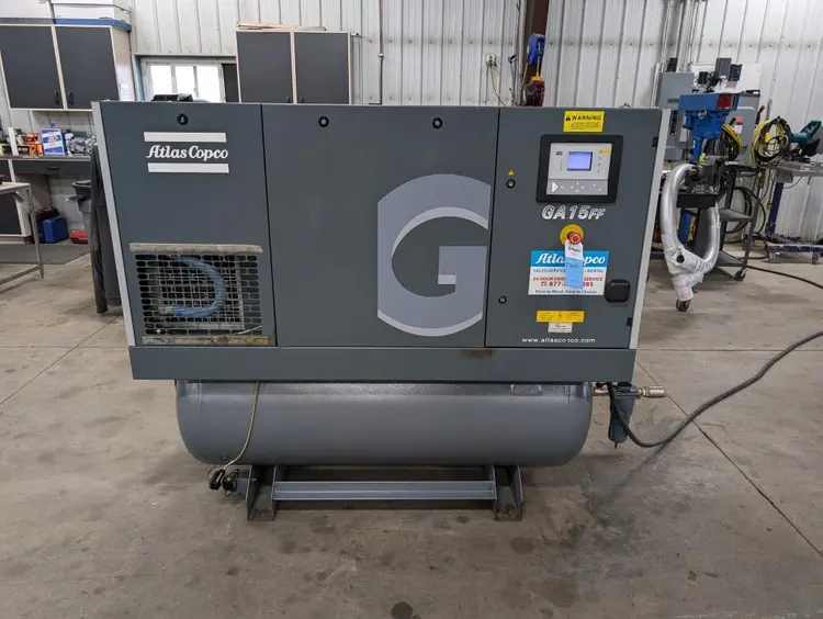 Used 2012 ATLAS COPCO GA15FF A 125FM Air Compressors (Misc) | Boyko Inc. #421820
