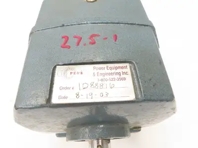David Brown Radicon Series M Inline Helical Gearbox 27.5:1 Ratio 64rpm 56C/140TC