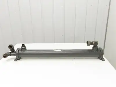 Thermal Transfer EK-736-T Oil Cooler Shell & Tube Heat Exchanger 2-Pass