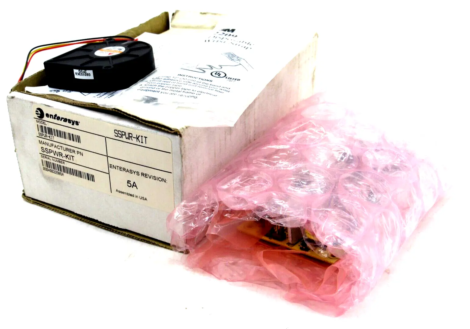 NEW ENTERASYS SSPWR-KIT POWER SUPPLY AND BLOWER SSPWRKIT