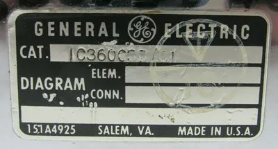 USED GENERAL ELECTRIC CIRCUIT CARD ASSEMBLY