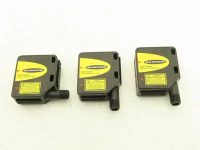 Banner Q5XKLAF2000-Q8 Laser Sensor 95-2000mm 10-30VDC  Lot of 3