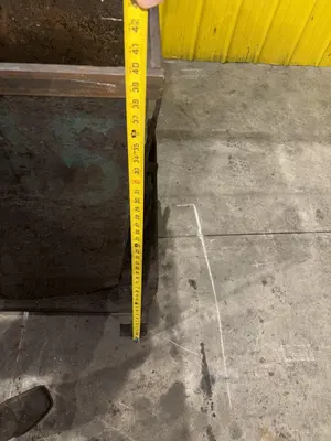 28" X 46" X 24" DUMP HOPPER: STOCK #22893