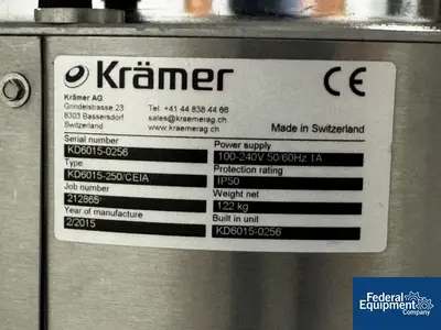 USED Kramer Kramer KD6015 Tablet Deduster