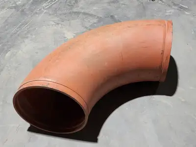 14" 90 Deg Long Radius Grooved Elbow