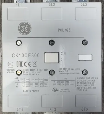 GE CK10CE300 Definite Purpose Contactors | ESS Industrial Equipment Sales (4)