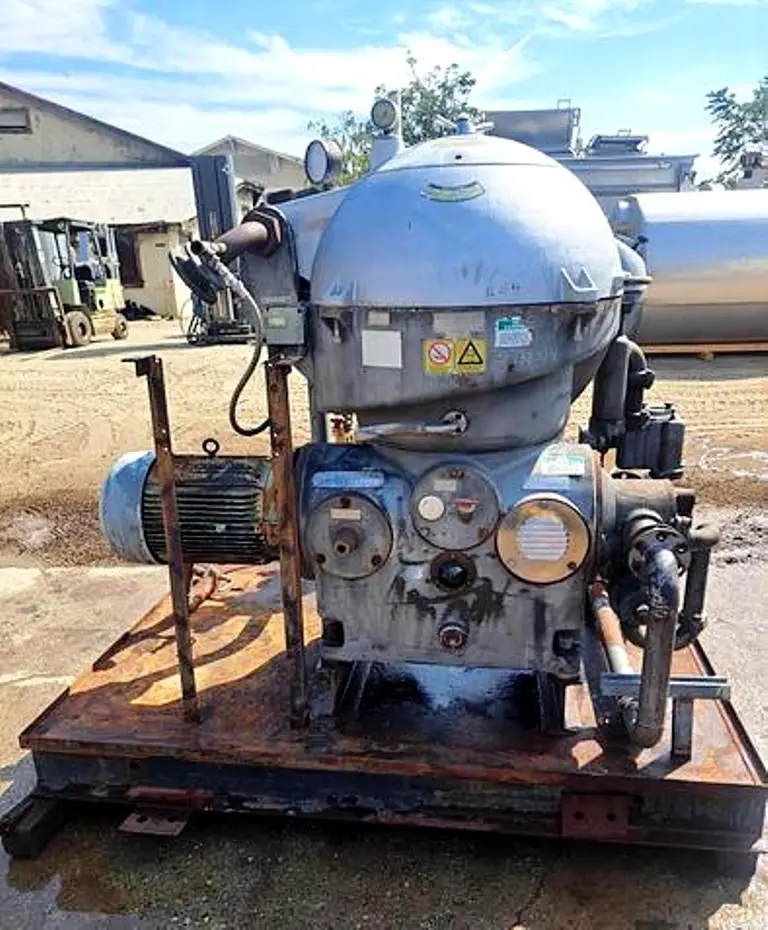 Westfalia OSA 35-02-066 oil purifier skid, SS.
